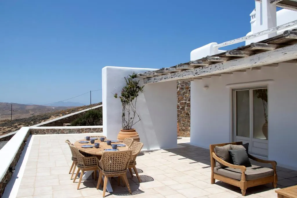 Terrace, Myconian Icon Villa, Mykonos