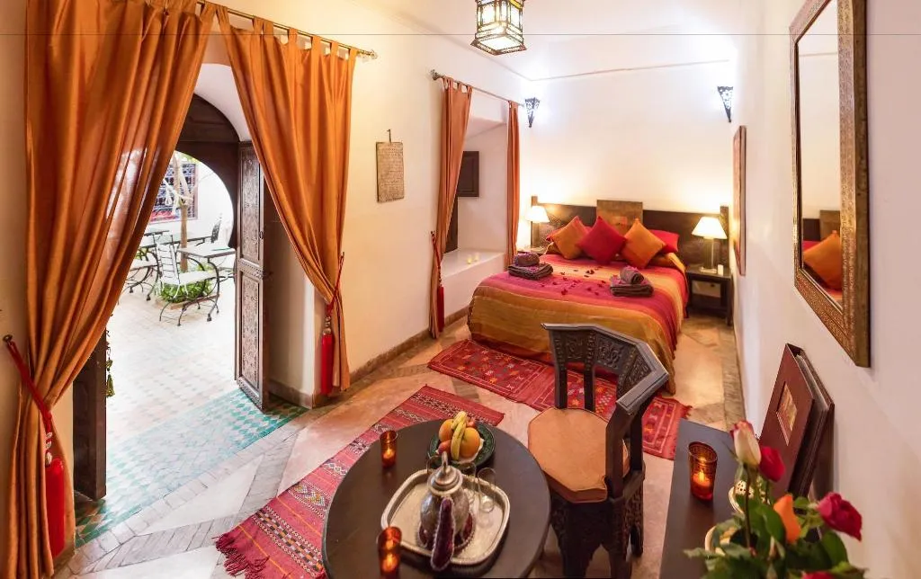 Room, Riad Dar Dialkoum, Marrakech