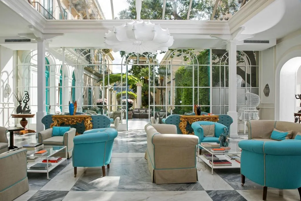 Lobby, Bellevue Syrene, Naples