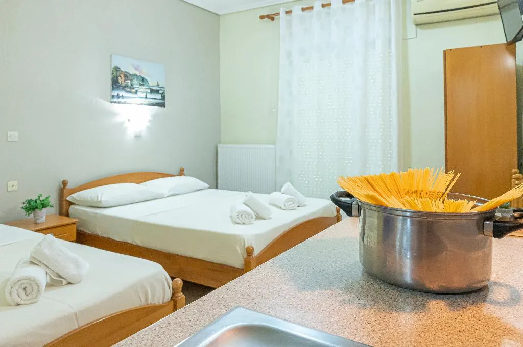 TRIPLE WITH BALCONY Room, Lucia Hotel Paralia, Thessaloniki