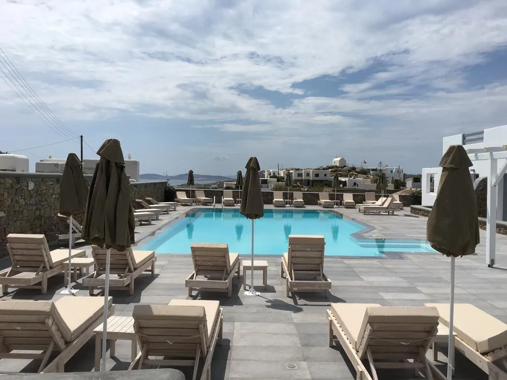 General view, Anna Maria Studios, Mykonos