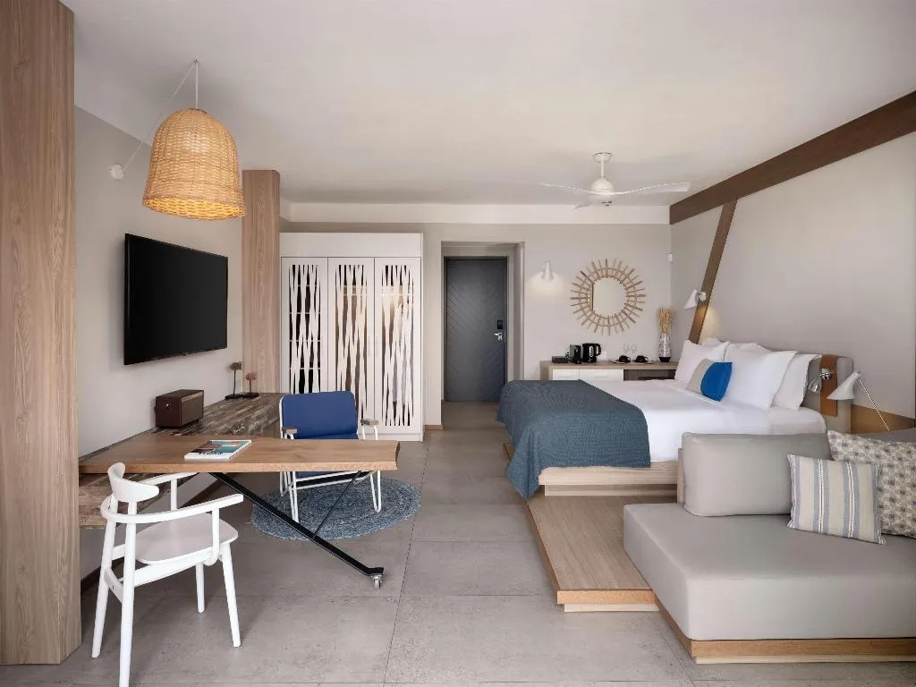 SUITE QUEEN SIZE BED Room, Domes Aulus Elounda, Curio Collection by Hilton, Crete
