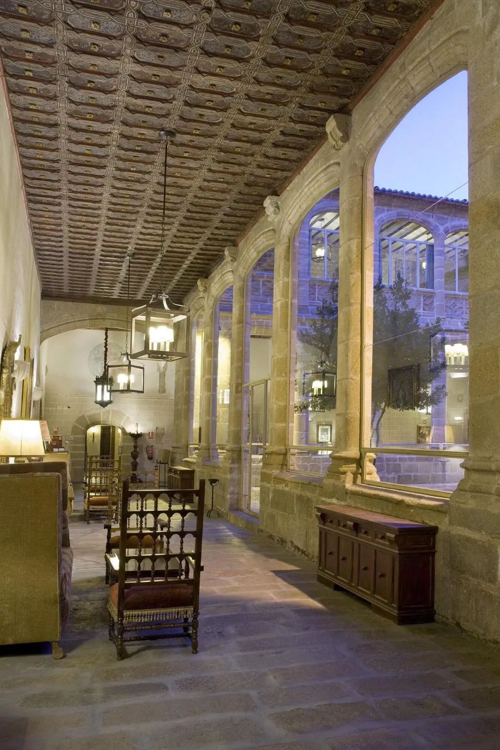 Lobby, Parador de Plasencia, Madrid