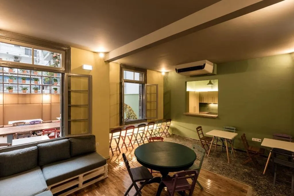 Lobby, Nubian Hostel, Athens