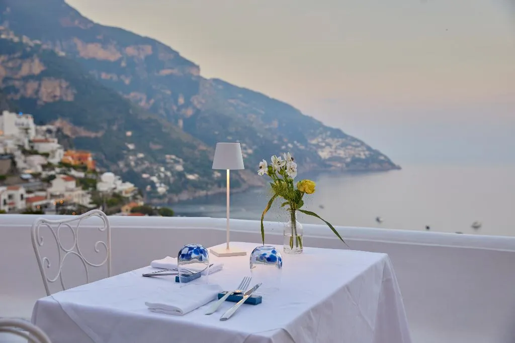 Restaurant, Hotel Conca D'Oro, Naples