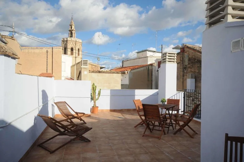 Terrace, Catalina Suites San Nicolas 3*, Valencia