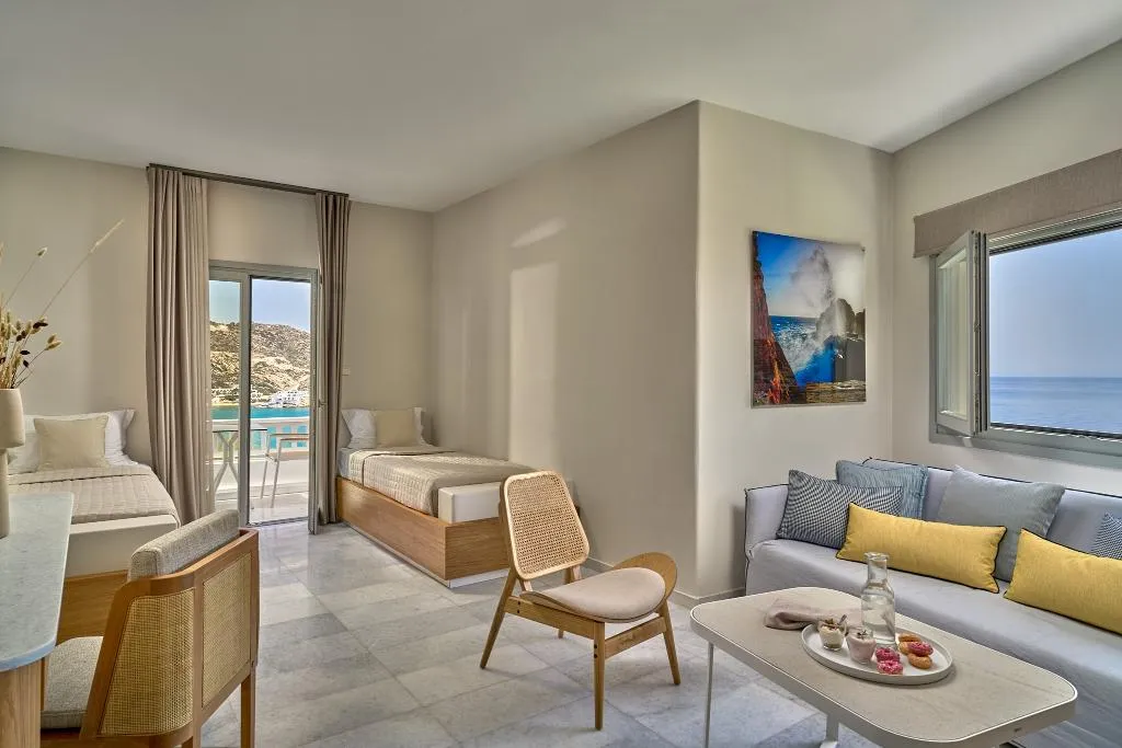 FAMILY ROOM SEA VIEW Room, Ios Palace, Santorini