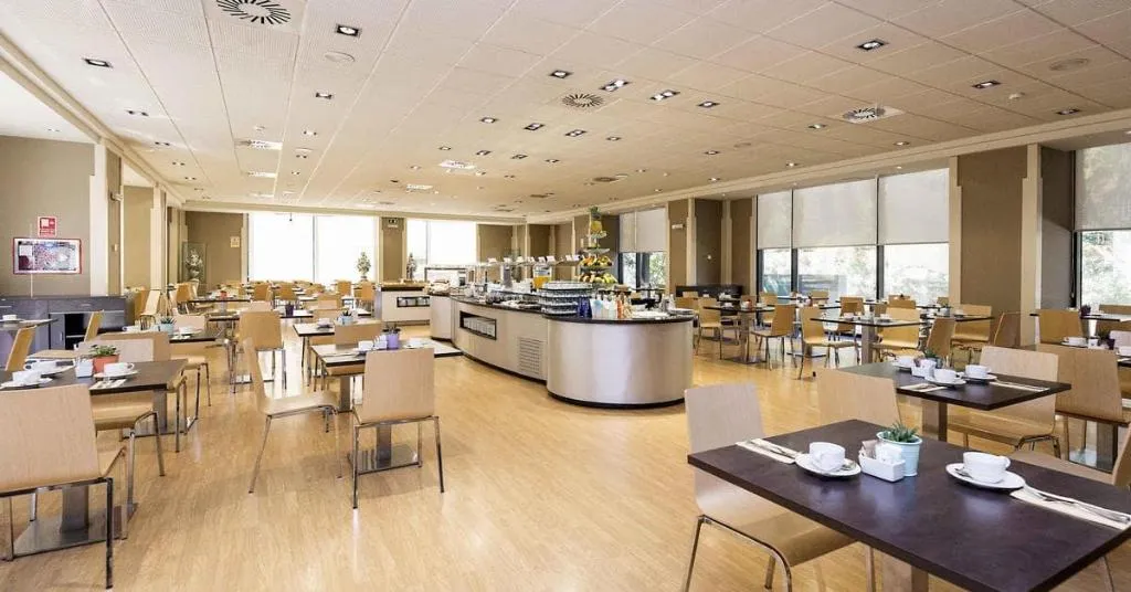 Restaurant, Melia Avenida America, Madrid
