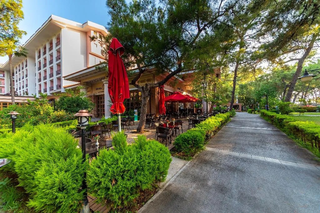 Terrace, Grand Yazici Club Turban Thermal Hotel, Dalaman