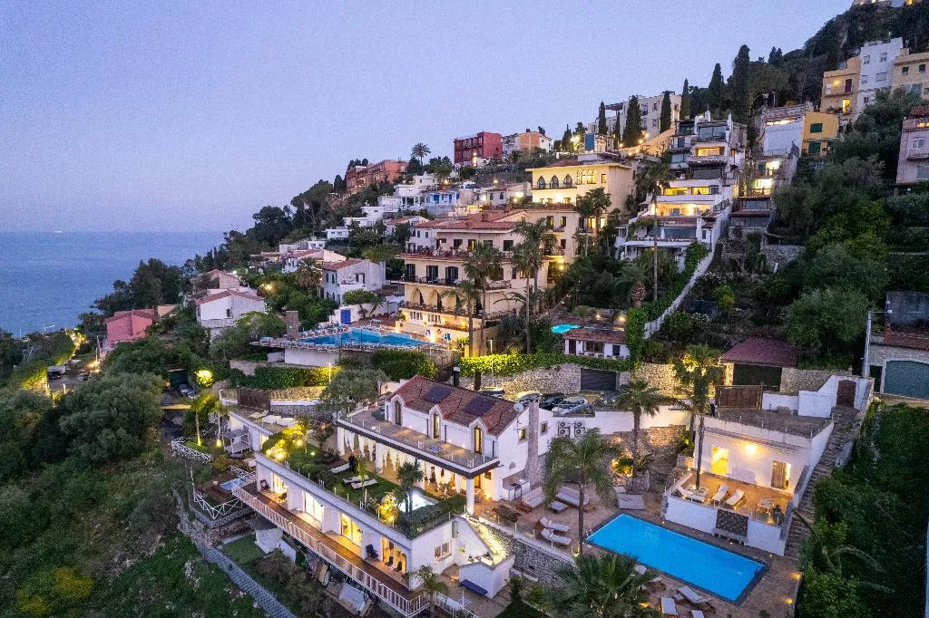 General view, Villa Zagara Garden, Taormina