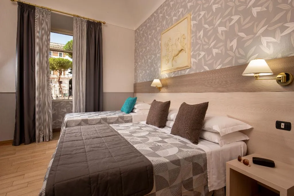 QUADRUPLE STANDARD Room, Dorica, Rome