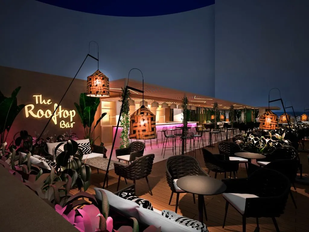 Terrace, Primavera Park Hotel, Costa Blanca