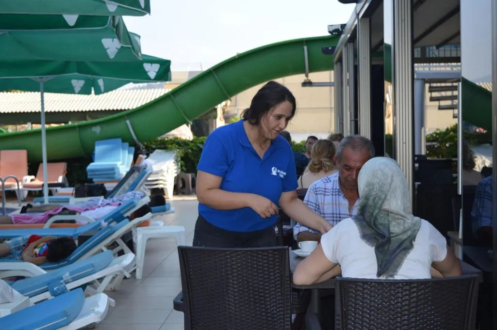 Terrace, Selinus Beach Club Hotel, Antalya