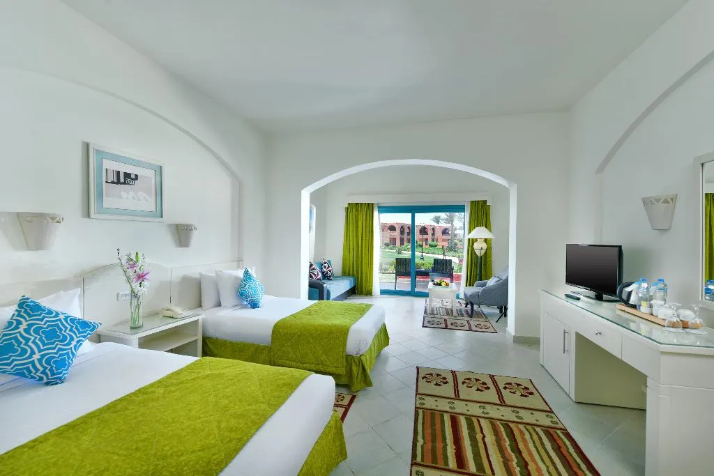 TRIPLE GARDEN VIEW Room, Swisstouch Oriental Resort, Red Sea Riviera