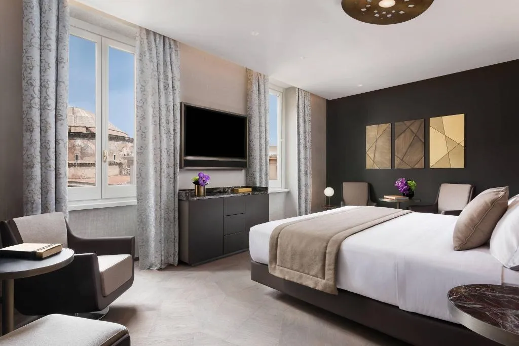 Room, The Pantheon Iconic Rome Hotel, Rome