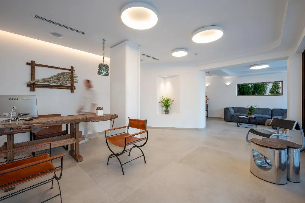 Lobby, Mika Villas & Suites, Crete