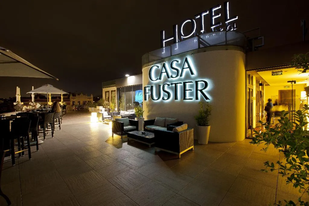 Terrace, Casa Fuster, Barcelona