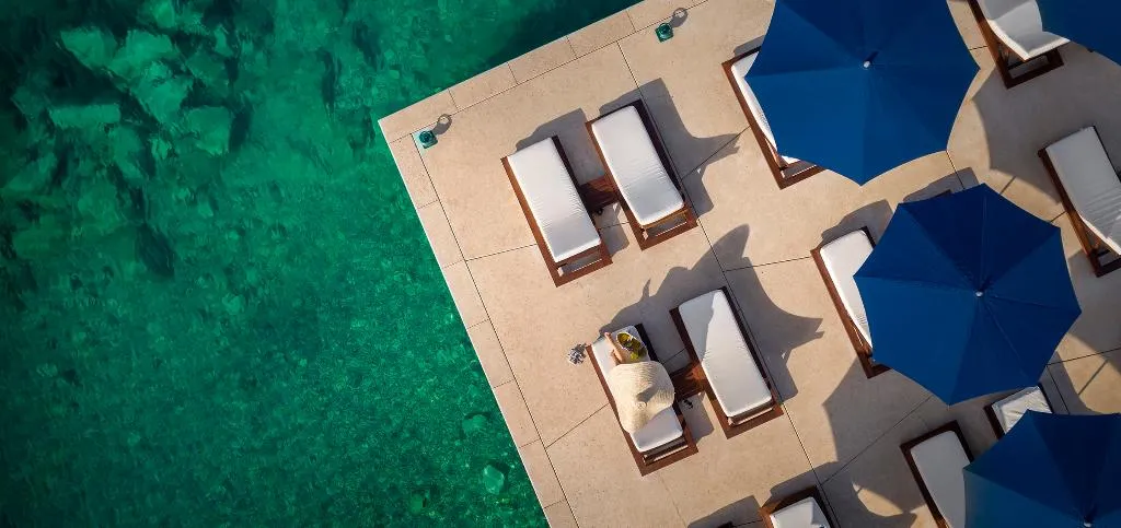 Beach, Monte Mulini Adults Exclusive hotel by Maistra, Istria