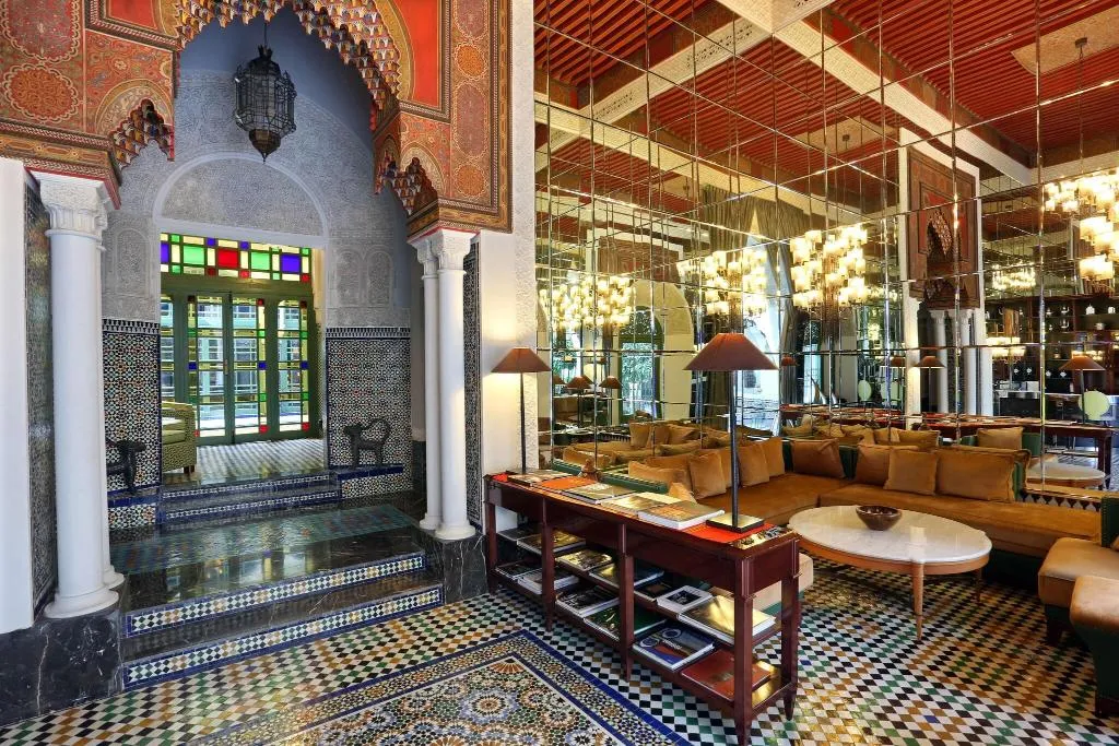 Lobby, Palais Faraj, Fez