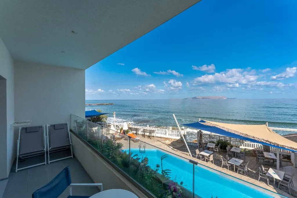 JUNIOR SUITE SEA VIEW Room, Sunset Beach Hotel, Crete