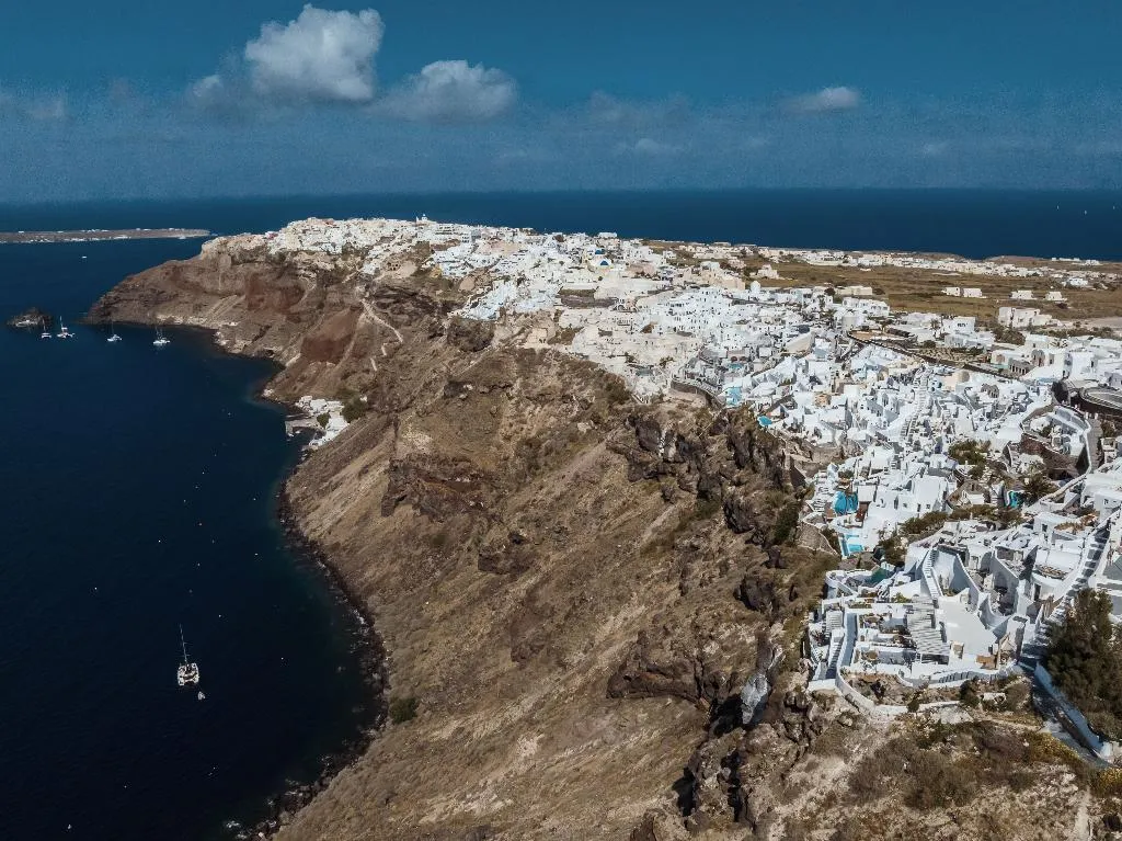 General view, IKIES Santorini, Santorini