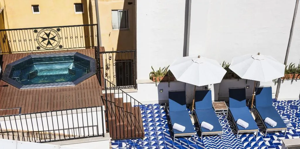 Terrace, Hotel Cort, Majorca