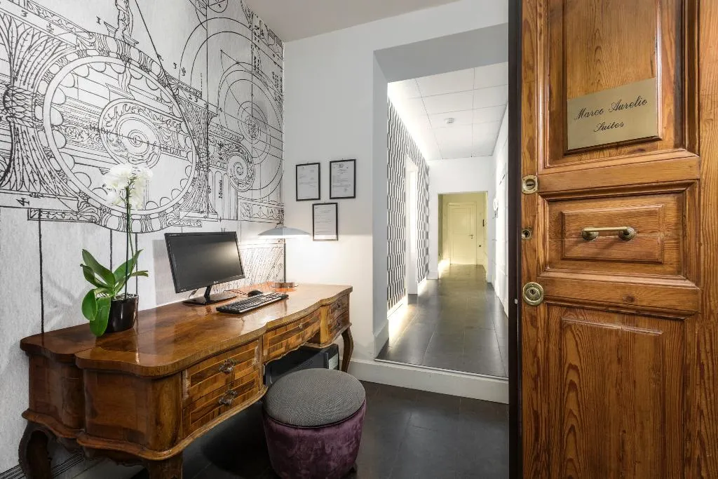 Lobby, Manfredi Luxury  Apartments, Rome