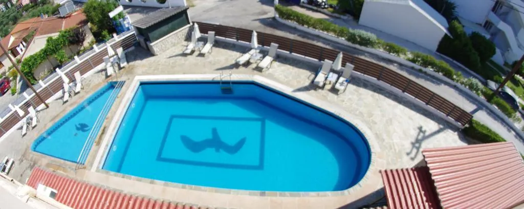 Pool, Sea Bird, Corfu
