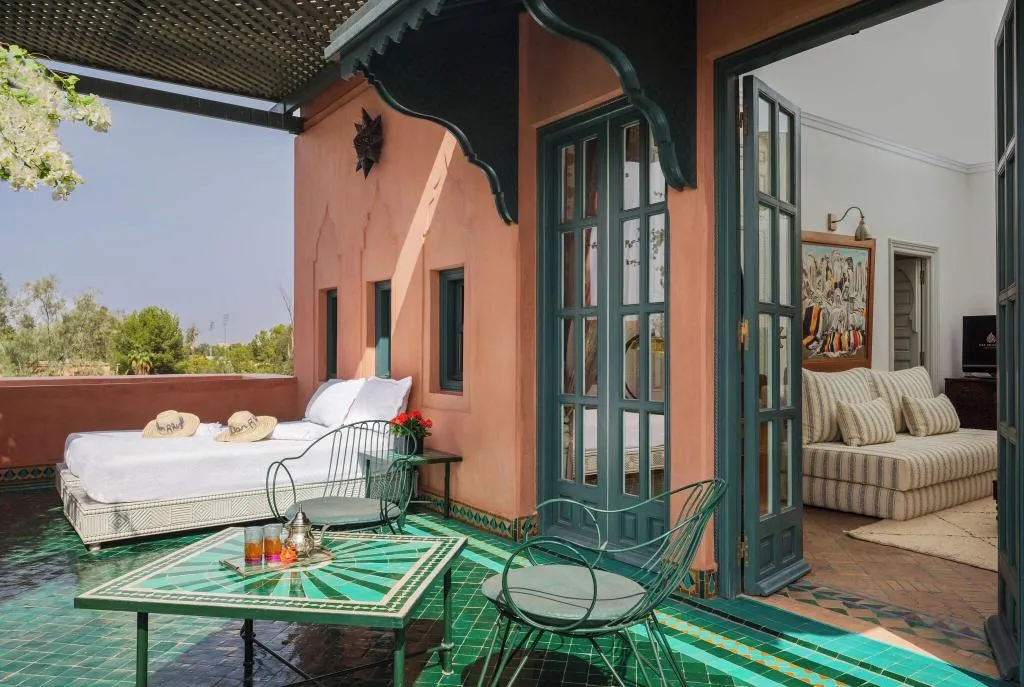 Terrace, Dar Rhizlane, Marrakech