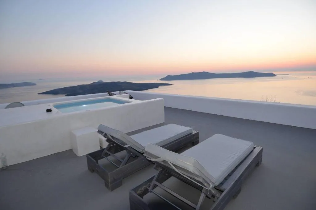 Terrace, Aria Suites, Santorini