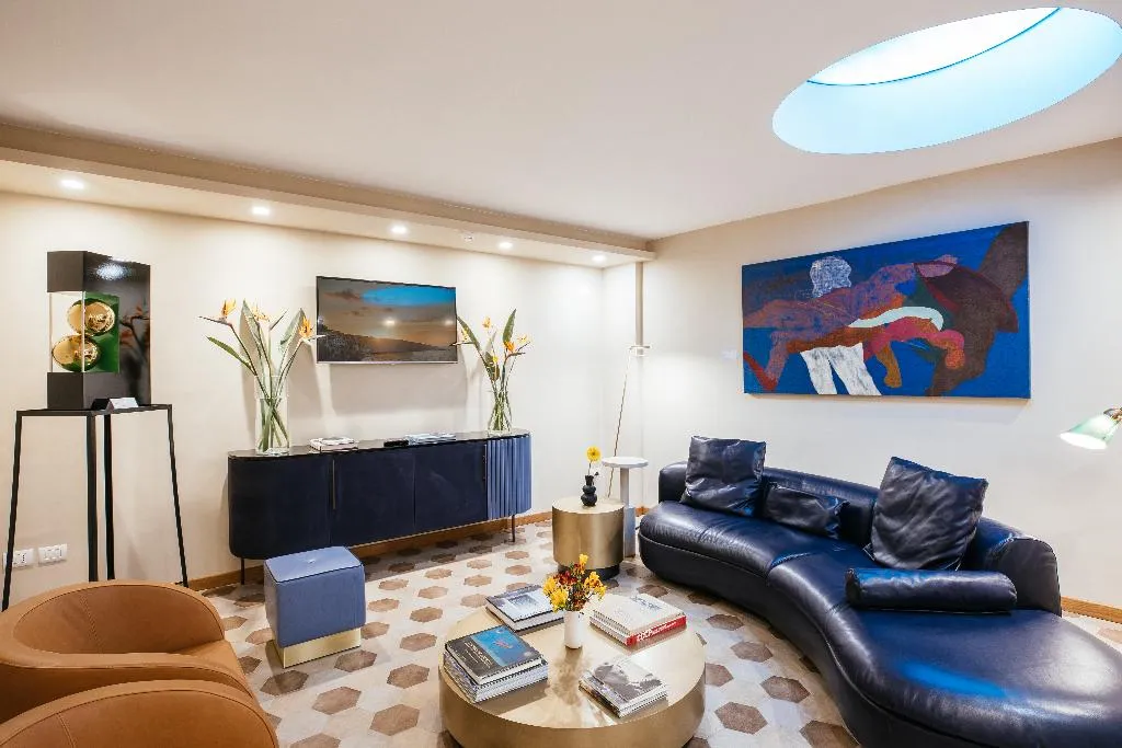 Lobby, Villa Fiorella Art Hotel, Naples