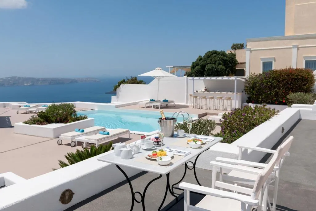 Terrace, Aria Suites, Santorini