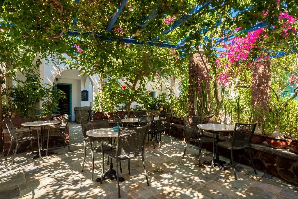 Terrace, Andreas Aparthotel, Santorini