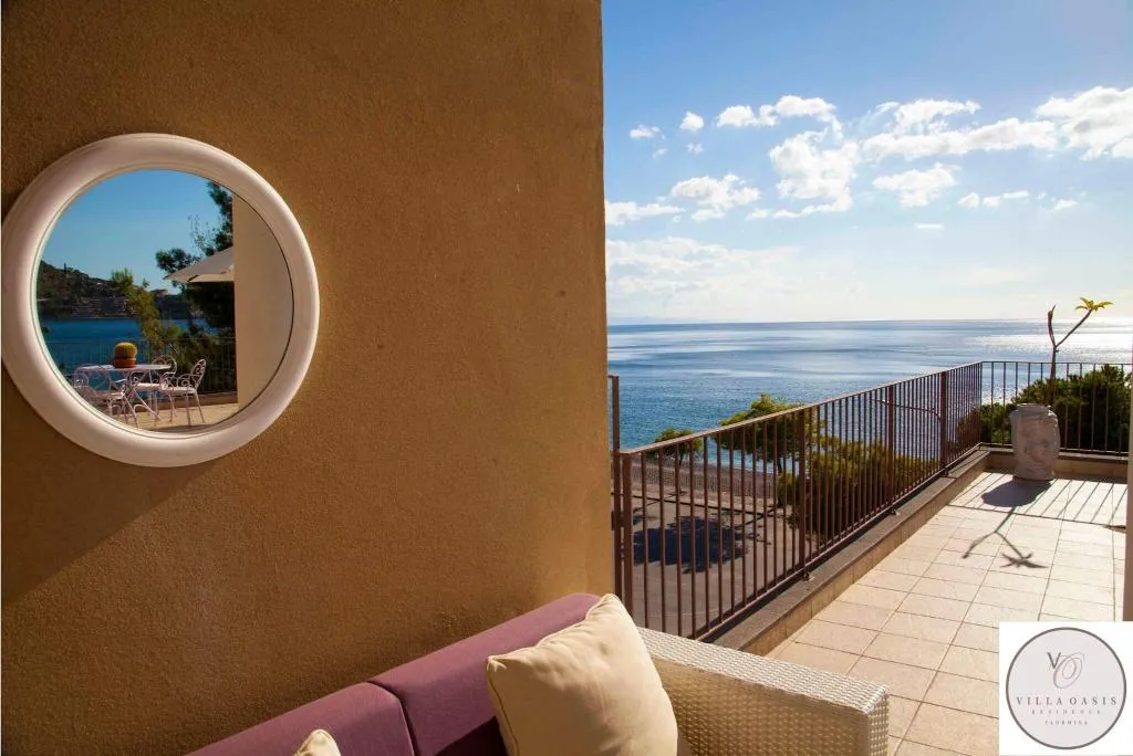 Terrace, Villa Oasis, Taormina