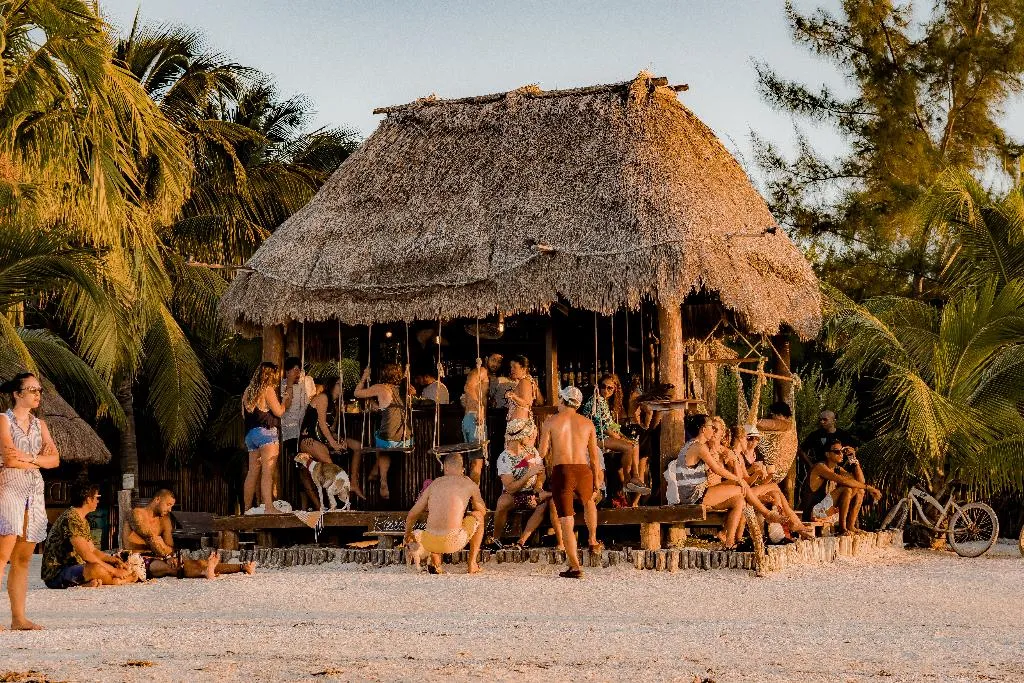 Bar, Zomay Beachfront Holbox, Cancun Area