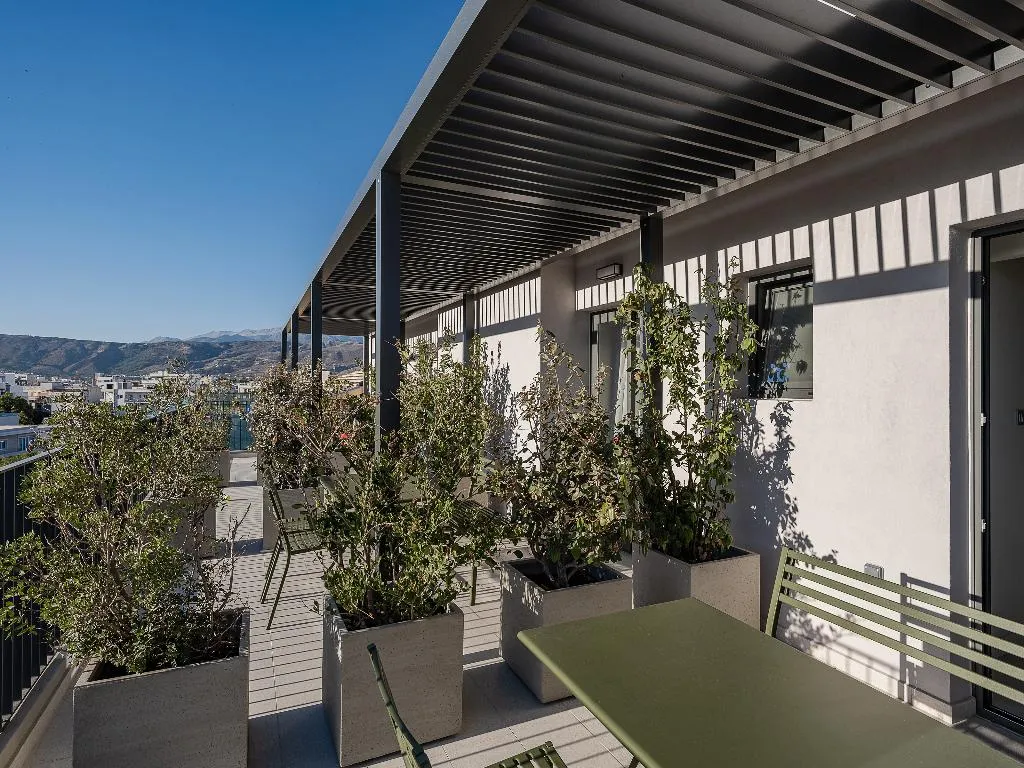 Terrace, Arkadi, Crete