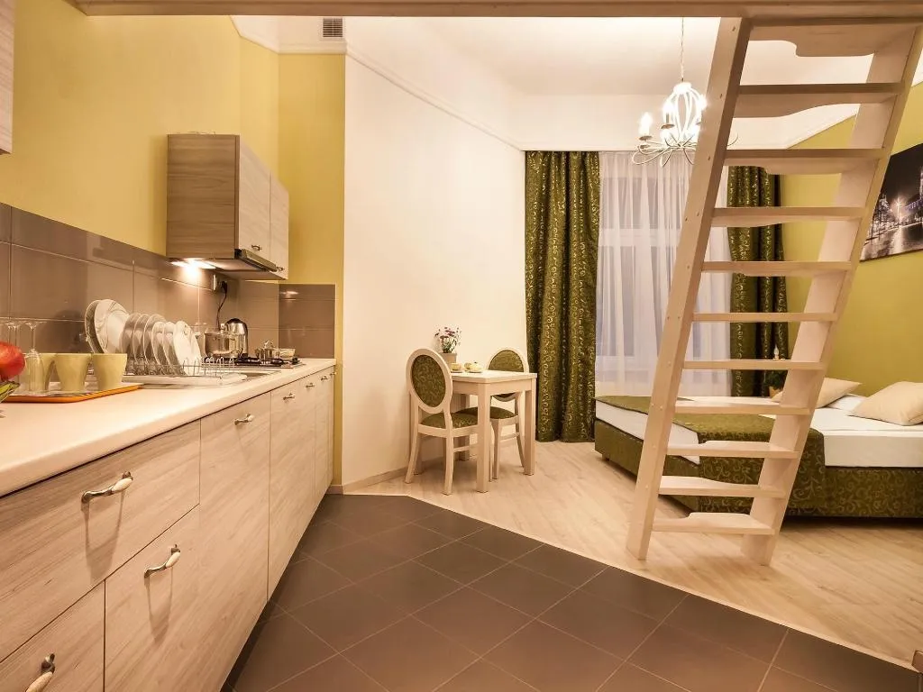 STUDIO WITH DOUBLE BED Room, Apartments Bonerowska 5, Krakow