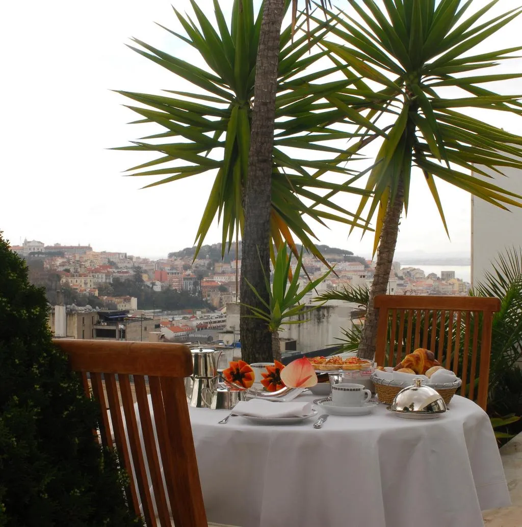 Terrace, Altis Suites, Lisbon