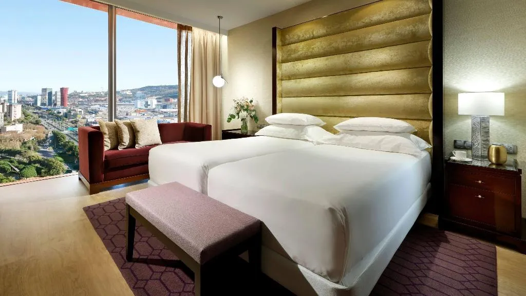 TWIN CITY VIEW Room, Hyatt Regency Barcelona Tower, Barcelona