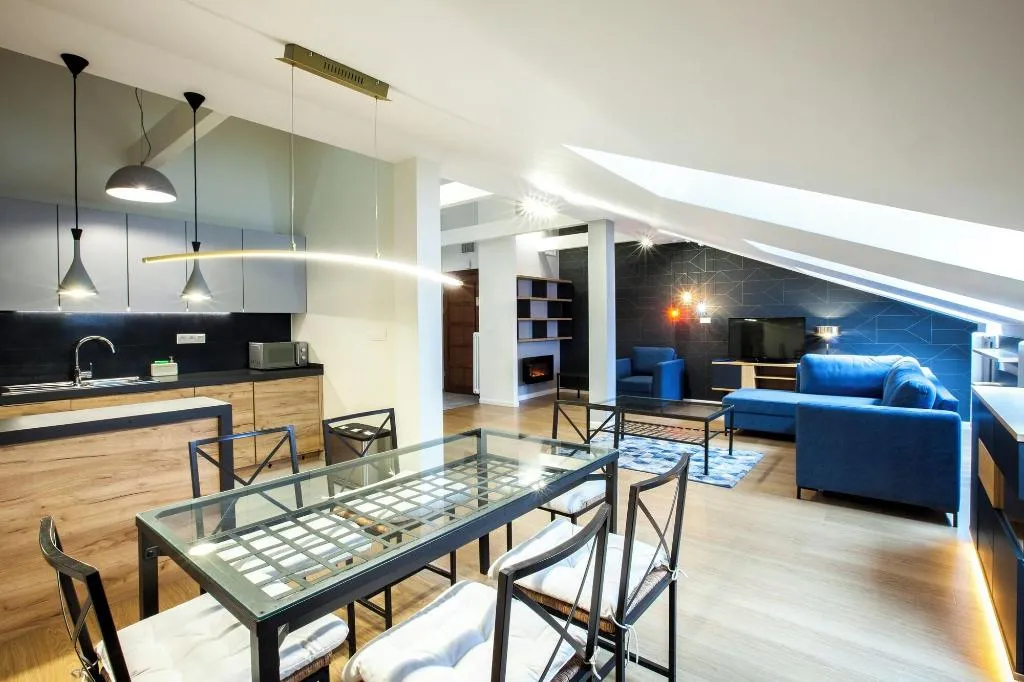 Room, Portal House Apartments, Krakow