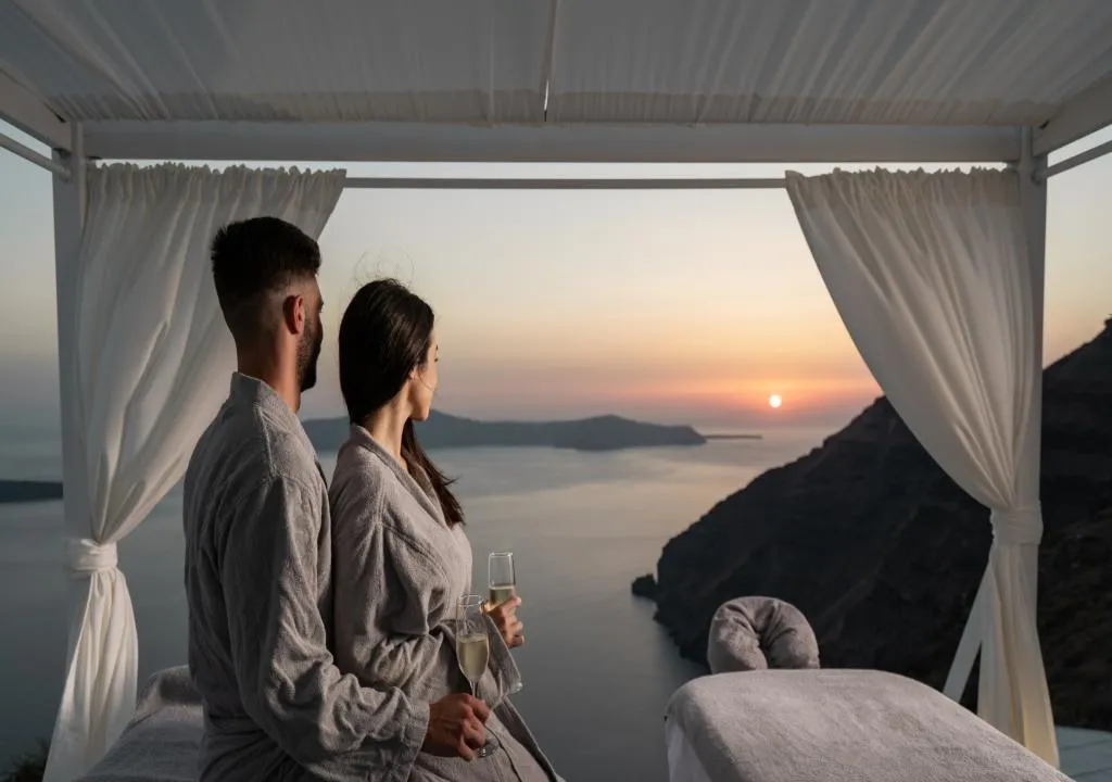 General view, Infinity Suites & Dana Villas, Santorini