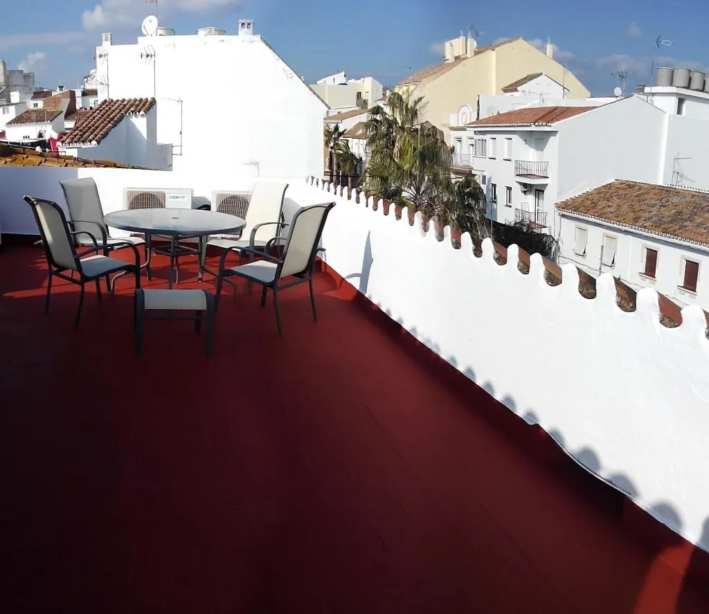 Terrace, Hostal Ocaña Manilva, Costa Del Sol