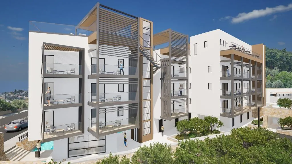 General view, Aether Hotel, Skiathos