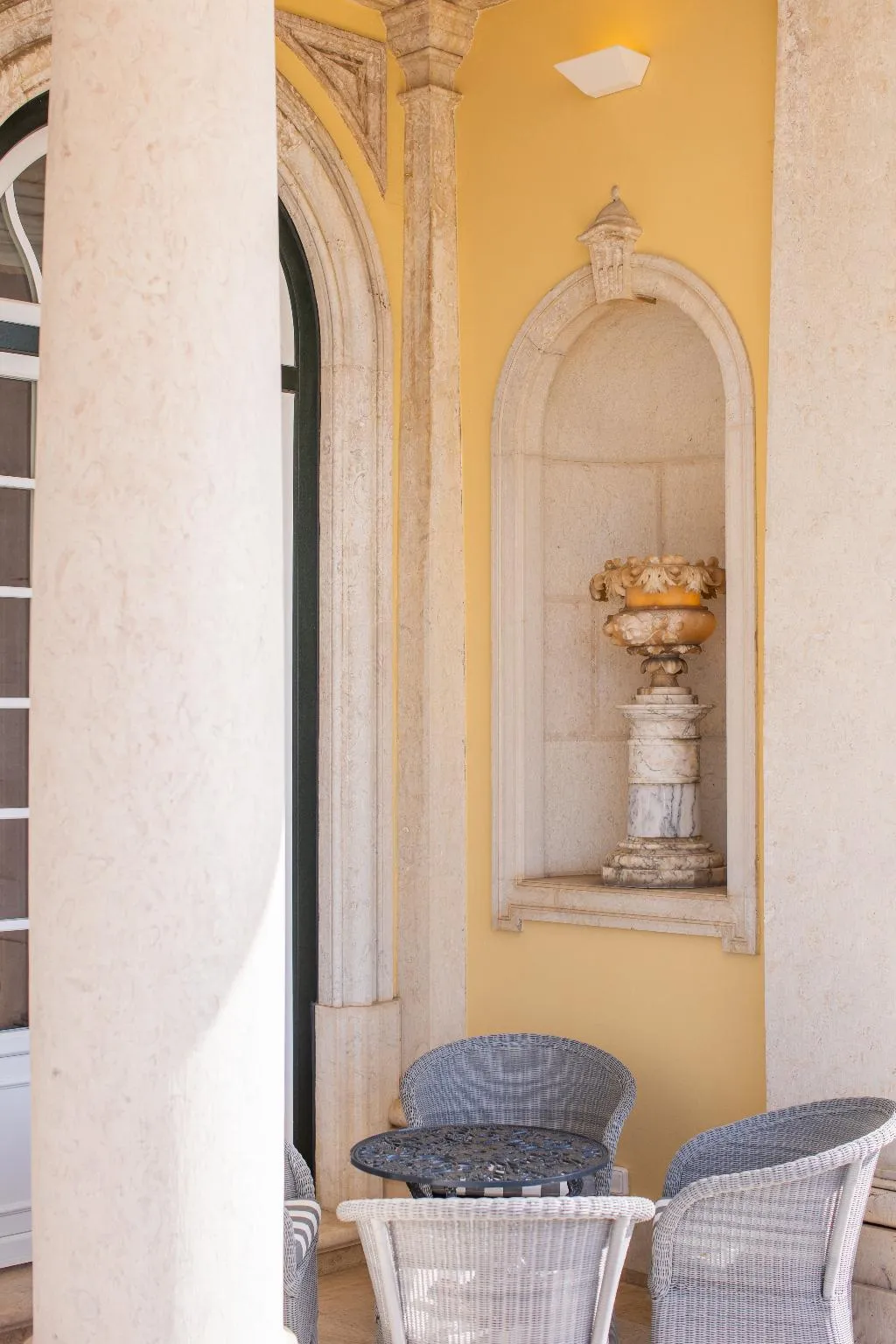 Terrace, Estoril Vintage Hotel, Lisbon