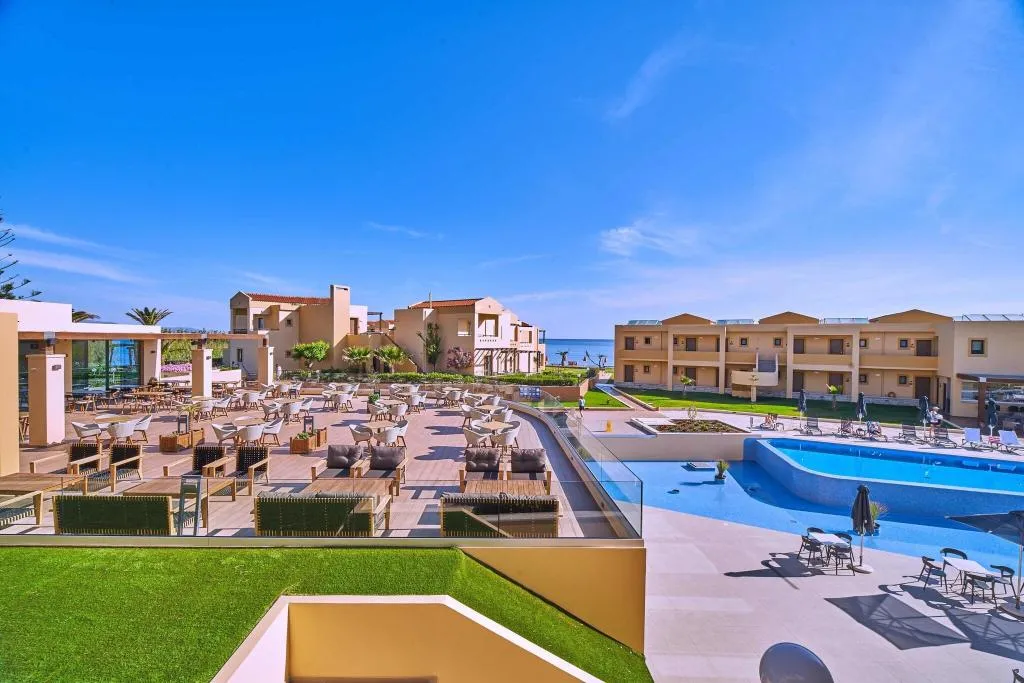 General view, Silver Beach, Crete