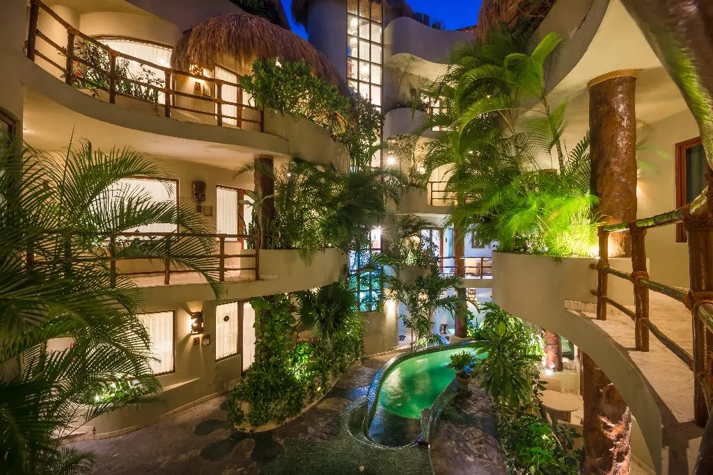 General view, Maya Villa Condo Hotel, Playa Del Carmen