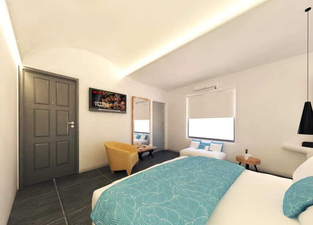 SUITE DELUXE SEA VIEW Room, Gianna Suites, Santorini