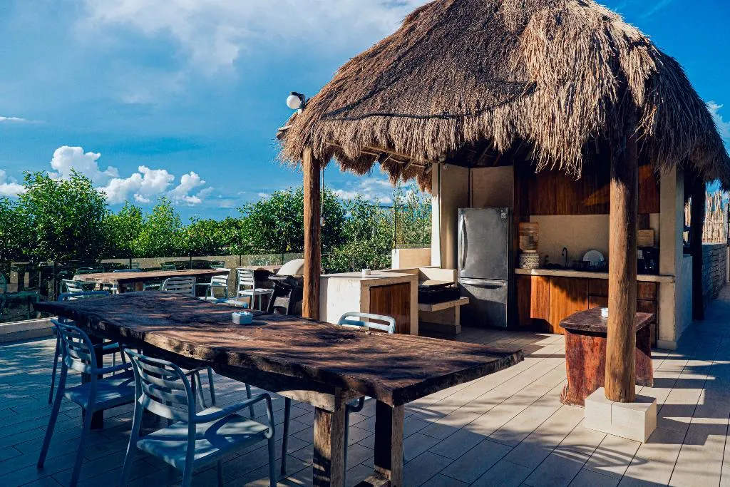 Terrace, Sunset House Tulum, Cancun Area