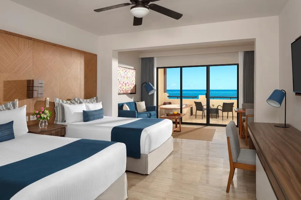 TWIN CLUB OCEAN FRONT Room, Dreams Sapphire Resort & SPA, Cancun Area