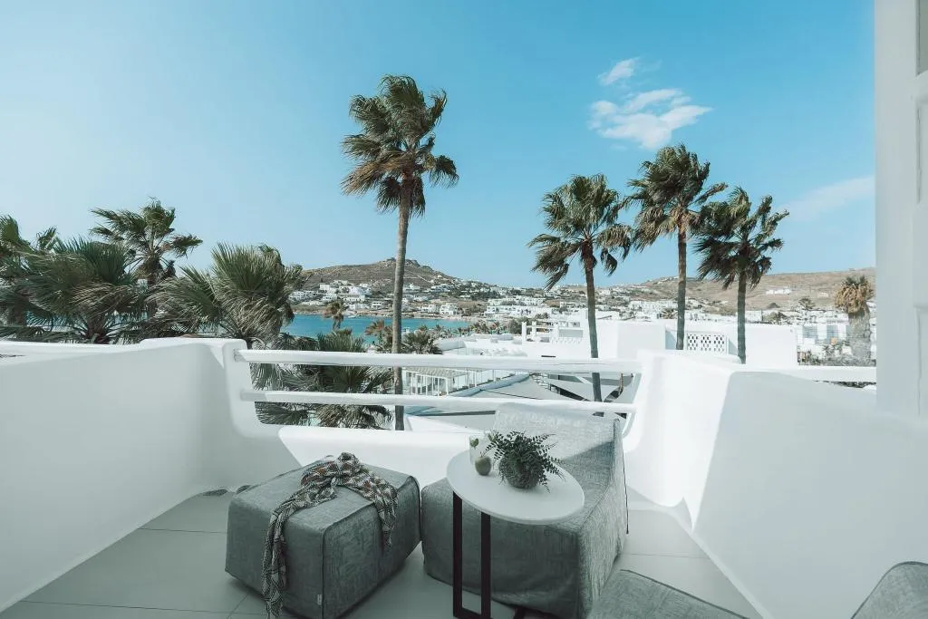 Terrace, Mykonos Blanc Hotel, Mykonos